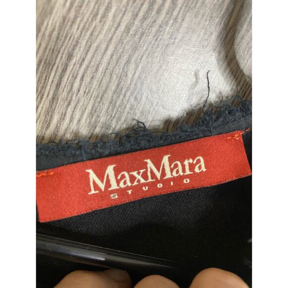 Max Mara Studio Black Fit and Flare Mini Dress - Picture 4 of 6